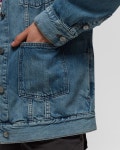 가니 틴트 데님 오버사이즈 자켓 데님 자켓 0298514 J1373 091