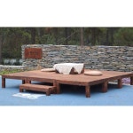 나무데크 펜션 방부목데크 인테리어 옥상 야외 셀프