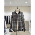 온앤온 루즈핏 체크 셔츠 NJW4WBA88 262857