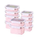 락앤락 컬러스텐 종합 풀세트 10P SET 개 개 개 1L2개 1 2L1개 2L1개 500ML2 400ML2 600ML2