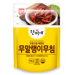 한성기업 한성기업 한성 한끼애 무말랭이무침 150g 실온 고기 보쌈 족발 밑반찬 도시락 혼밥 한끼 살균제품 파우치 포장
