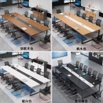 대형 세미나 8인 작업대 높이 길이 원목 회의테이블 강의실 사무실 4 가로 160 세로 100 높이 746인위