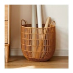 대형 라탄 바구니 빨래통 세탁 수납 다용도정리함 바스켓