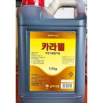 금하식품 금하 캐러멜 3 5KG 시럽 캐러멜시럽 카라멜시럽 식당용 업소용
