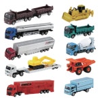 소가인상 15414 공사차량10종세트 미니카 1개