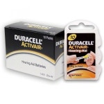 듀라셀 듀라셀 듀라셀 보청기 배터리 40개 크기 10개 10 Count Pack of 1