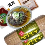 바지락칼국수 칼국수 물 메밀 소바국수 10인분 장500g 육수5봉 메밀국수2kg 비빔