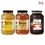 꽃샘식품 꽃샘 꽃샘 유자차S 1kg 생강차S 1kg 대추차 1kg 1개 1개입