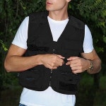 비타리토 사계절 남성 메쉬 레저조끼 등산 낚시