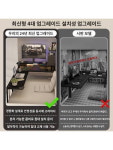 침대 책상 기숙사 위아래 탁상 컴퓨터 책상 현수막 옆 대학생 e스포츠 책상 기숙사 신기 공부 책상