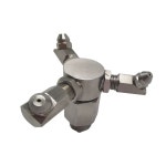 산업용 회전노즐 고압 원형 연결 파이프 노즐 세척 부속품 세차기 4부 2 원형 회전 노즐