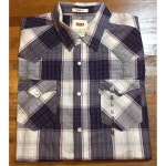 리바이스 리바이스 스탠다드 FIT PLAID 긴팔 웨스턴 스냅 셔츠 남성 미디움 M 3907922