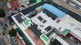 큐셀 현대 한화 3kw 전민동 주택용태양광설치 상가 빌라 주차장