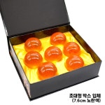 드래곤볼 굿즈 구슬 7성구 용볼 여의주 세트 용신 피규어 5 주황색 7 구슬세트
