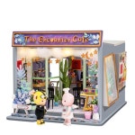 취미놀이 만남의 커피숍 led 모형 조립 만들기 취미조립키트 두뇌발달