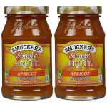 Smuckers Simply Fruit Spread - 살구 283 5g 10온스 2개입