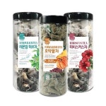 녹차원 녹차원 가벼운하루 60T 3종 호박팥차 60T 히비스커스60T 레몬밤허브차60T 탕비실 회사 손님접대 카페 음료베이스 1 5g