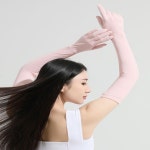 여름 손과 팔 보호 손가락 손목 오픈 밴딩 암토시