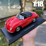 NOREV 1 18 NewS 포르쉐 356 쿠페 1954 합금 자동차 모델 정적 디스플레이 조각 휴일 선물 컬렉션