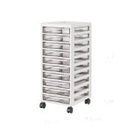 네일아트 파츠 서랍 재료 파일 이동식 틈새 사무실 보관 수납장 네일샵 3단 수납 도르래 3단 수납 도르래