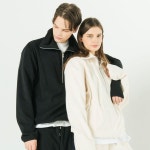 바쥬비쥬 FLEECE HALF ZIP-UP 2 COLOR BB22FHZ01