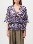 GANNI 가니 블라우스 999 Multicolor