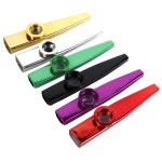플릇 알루미늄 합금 KAZOO 악기를 쉽게 배우기 다이어프램 입 분리형 멀티 컬러 플루트