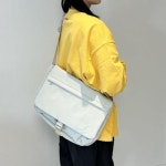 국내정식매장 캉골 가방 Kangol 에센셜 레트로코어 메신저 2085 라이트그레이 크로스백 슬링백