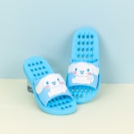 산리오 시나모롤 물빠짐이 아쿠아소프트 아동 욕실화 유아 어린이 화장실 슬리퍼