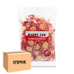 대용량 딸기잼과자 한박스 쿠키 비스킷 6개 산행 팬트리 독서실 간식