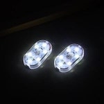 차량 실내 led 마그네틱 터치 라이트 자동차 지붕 자석 천장 LED 캠핑카 인테리어 조명 USB 충전 활성화 2