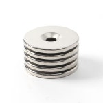 원형사라 자석 5개입 30x3mm 홀105