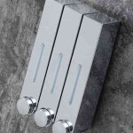 클린존 벽걸이 물비누 디스펜서 3구 바디워시 리필 통샴푸 린스디스펜서 보디워시 손세정제