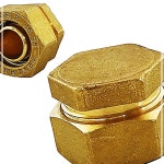 4개묶음 15A 마감캡 메꿈 황동이음쇠 코텍 W-6892 JKW7CE023