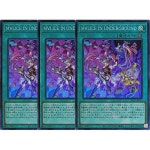 3493978 3장 세트 유희왕 카드 M LICE IN UNDERGROUND 마리스 인 언더그라운드 슈퍼레어 데크 DBCB-JP021