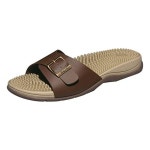리브스 Revs - Tay - Men s Single Strap Reflexology Massage Sandals US9