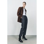 ZARA 자라 우먼 ZW 컬렉션 부츠컷 하이 웨스트 크롭 진 청바지 6840 311 802