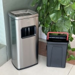 스테인레스 재털이 흡연장 흡연실 꽁초 호텔 쇼핑몰