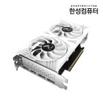 PNY PNY XLR8 지포스 RTX 4060 VERTO OC D6 8GB Dual White Edition 한성컴퓨터