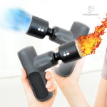 조그만 파워몬 냉온열 마사지건 냉온 휴대용 진동 마사지기 안마기 초경량 목 어깨 전동 안마기