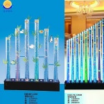 워터파티션 장식 거품 가림막 공간분리 식당 파티션