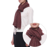 크루치아니 크루치아니 여성 캐시미어 머플러 AC10 220 W X3142