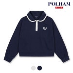폴햄키즈 더블니트 라운드 카라 아노락 맨투맨 PKD3TR2030