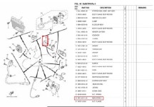 야마하 엔맥스125 21년 리플렉터 휀다야광 개당 N-MAX125 2FC-H5111-00