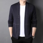 봄 여름 급 울 5 디자이너 니트 가디건 카디건 스타일 슬림핏 스웨터 캐주얼 코트 자켓 재킷 남성 의