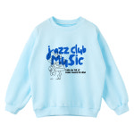 제니 아동용 오버핏 재즈클럽 맨투맨 스카이 13호 JN1068M