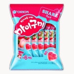 오리온 MO 오리온 복숭아과즙 그대로 마이구미 259 2gX12개