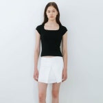 네세서리 Satin A-line Mini Skirt