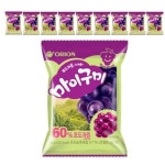 오리온 포도과즙 그대로 마이구미 66g X10개