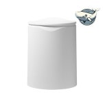 모던 원형 쓰레기통 8L 사무실 가정용